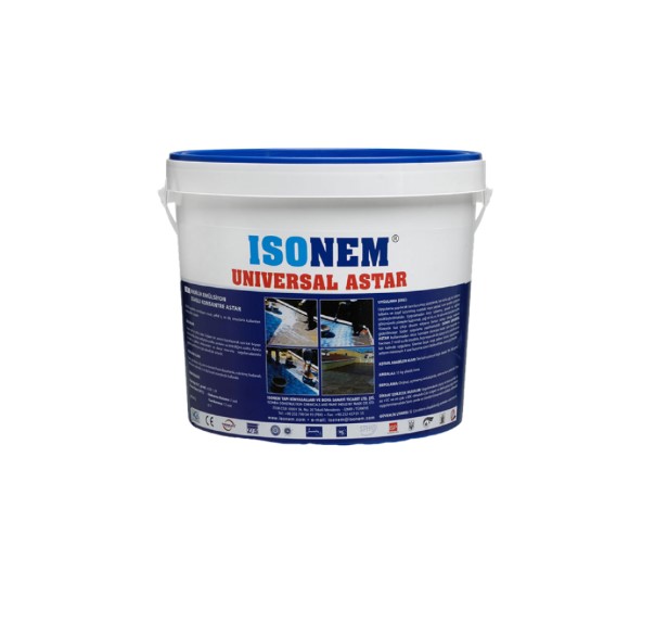 İSONEM UNIVERSAL PRIMER ASTAR 15 KG ( ŞEFFAF ) AKRİLİK EMÜLSİYON BAZLI KONSANTRE ASTAR